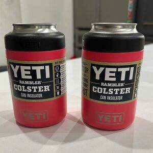 YETI Rambler Colster Can Insulator - Red